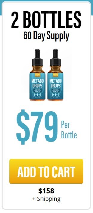 Metabo Drops single bottle for daily metabolism and energy support